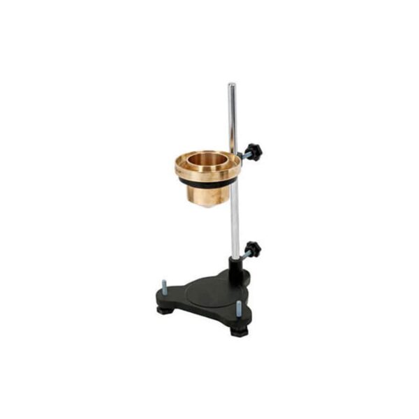 Viscosity-Cup-Viscometer-B-4-Brass-Cup-With-Stand-min