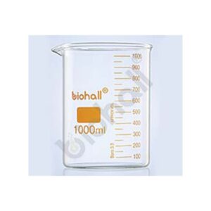 BIOHALL Glass Beaker 600ml, Germany
