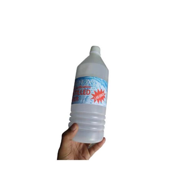 Distilled Water 1 Liter Plastic Bottle