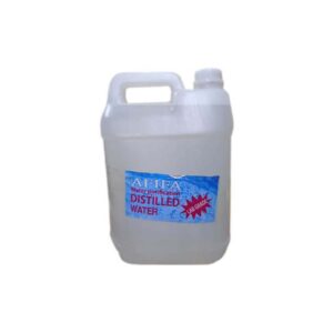 Distilled Water 5 Liter Can