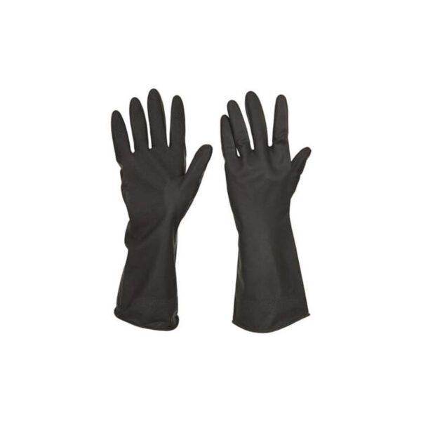 Industrial Hand Gloves, Black Color 1 Pair