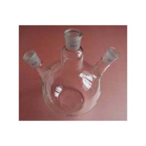 Pyrex-A Glass Boiling Flask 2000ml Three Nack