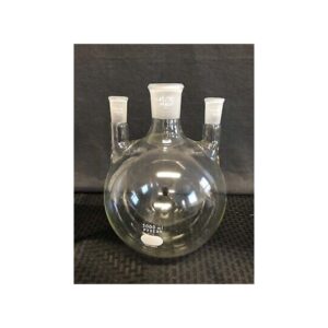 Pyrex-A Glass Boiling Flask 5000ml Three Nack