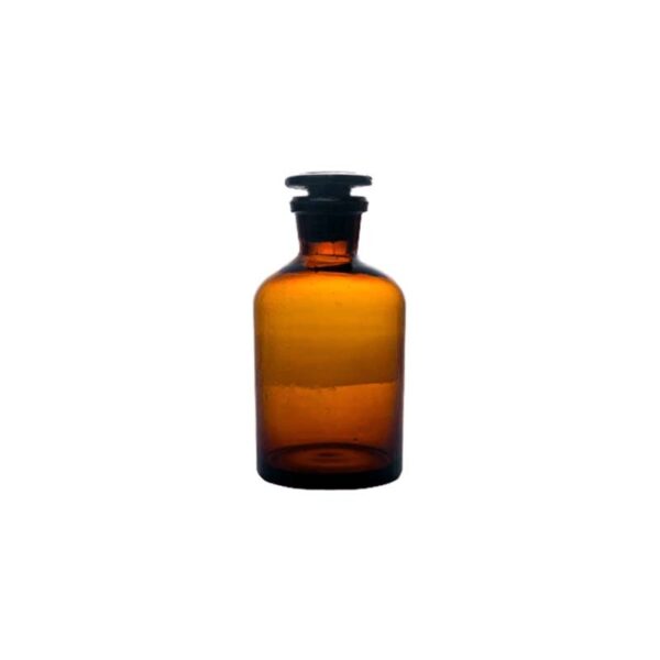 Pyrex-A Glass Reagent Bottle 250ml , Amber Color